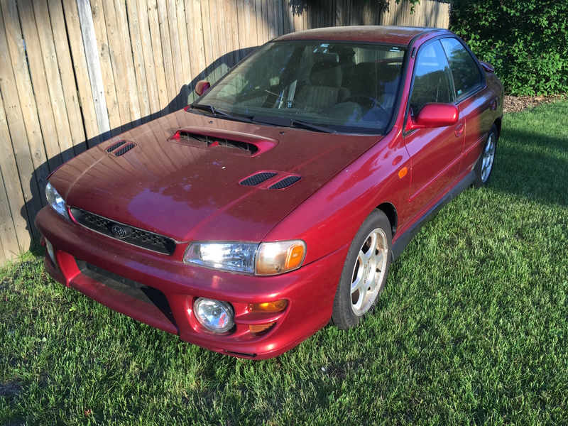 Illustration for article titled Subaru Impreza 2.5RS project car?
